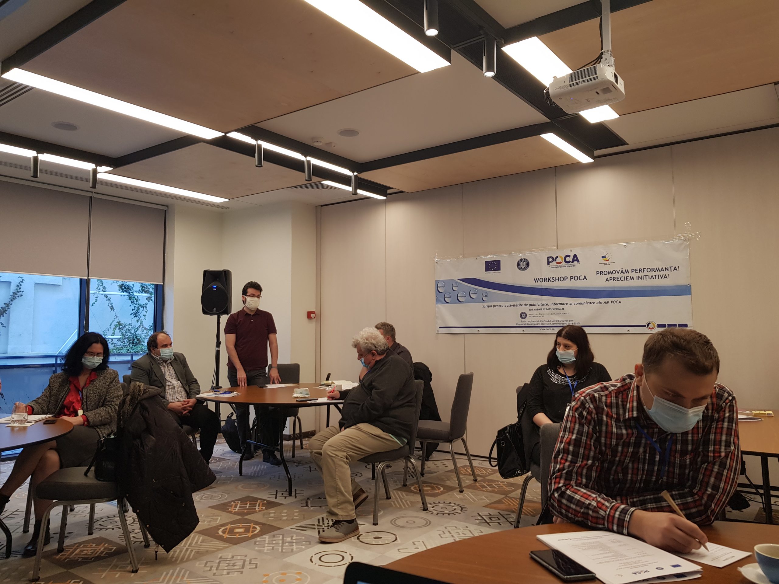 Organizarea celui de-al șaselea workshop dedicat beneficiarilor POCA - 6 aprilie 2021